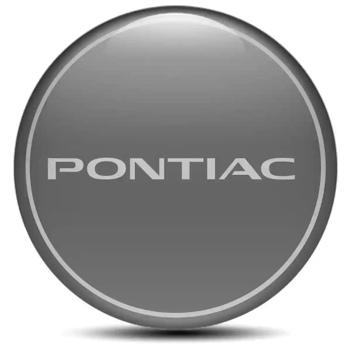 Pontiac Silicone Sticker Sleek Style