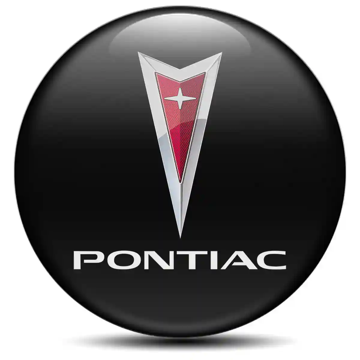 Pontiac Sticker Epoxy 3D Gel Refined Design