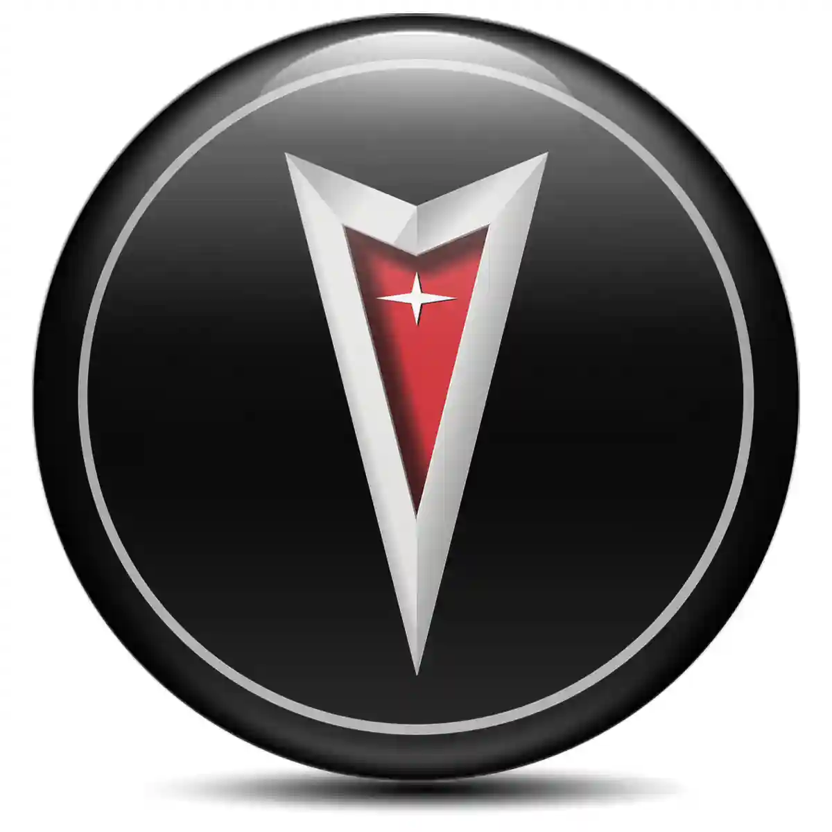 Pontiac Sticker Epoxy 3D Gel Sleek Style