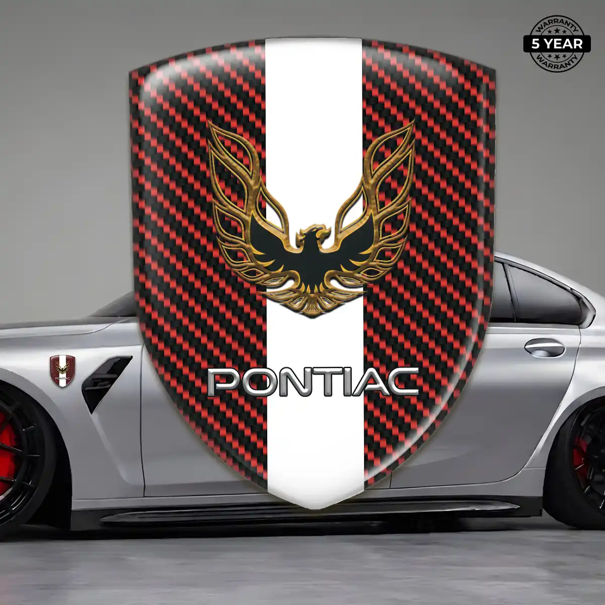 Pontiac Sticker Refined Design
