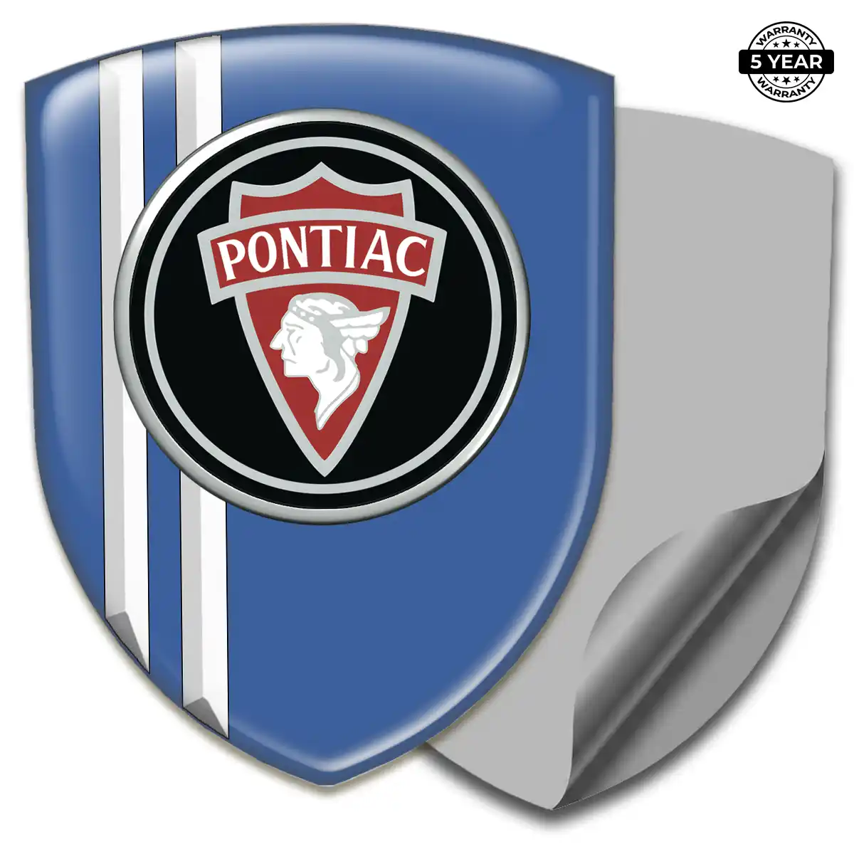 Pontiac Vehicle Logo Sticker Sleek Style