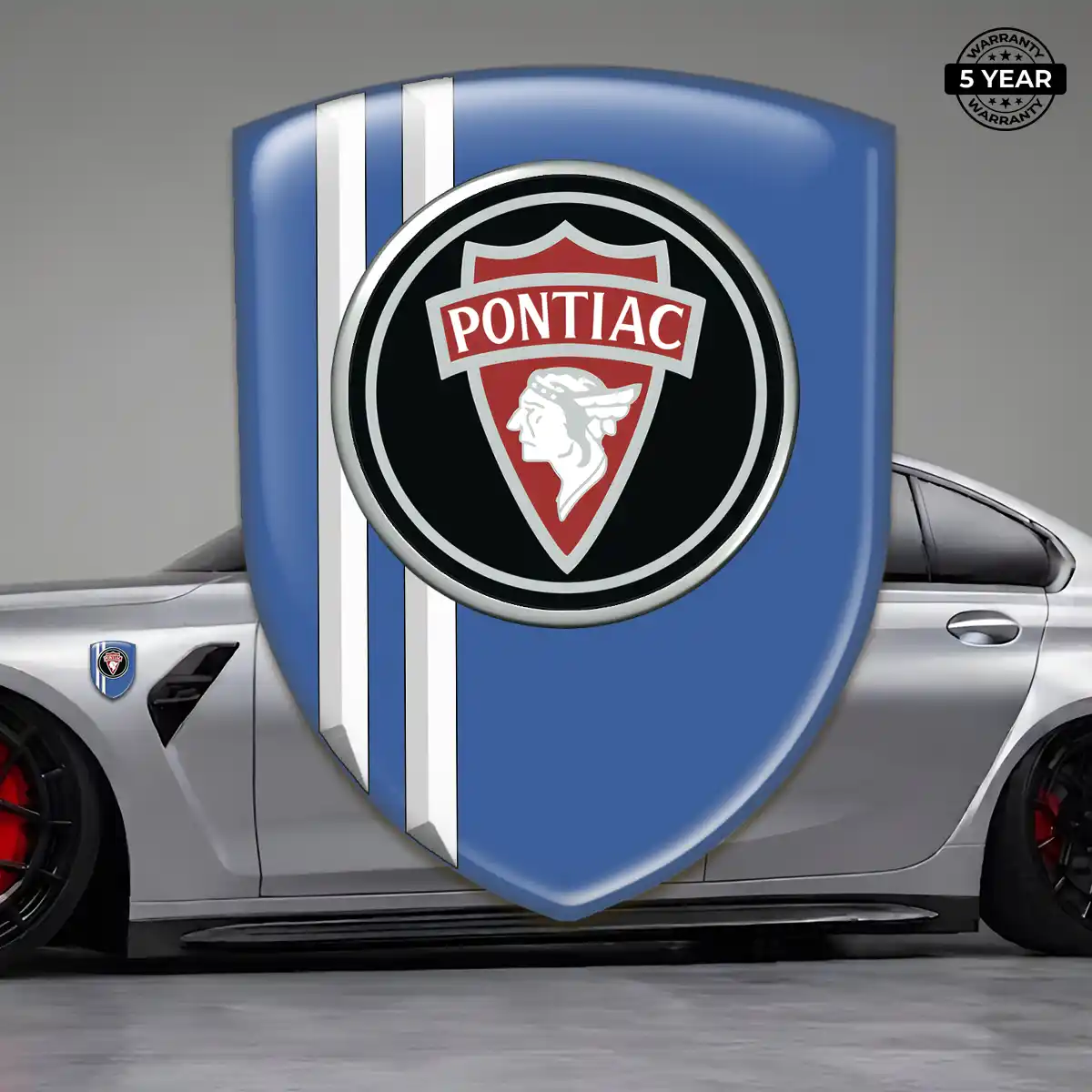 Pontiac Vehicle Logo Sticker Sleek Style