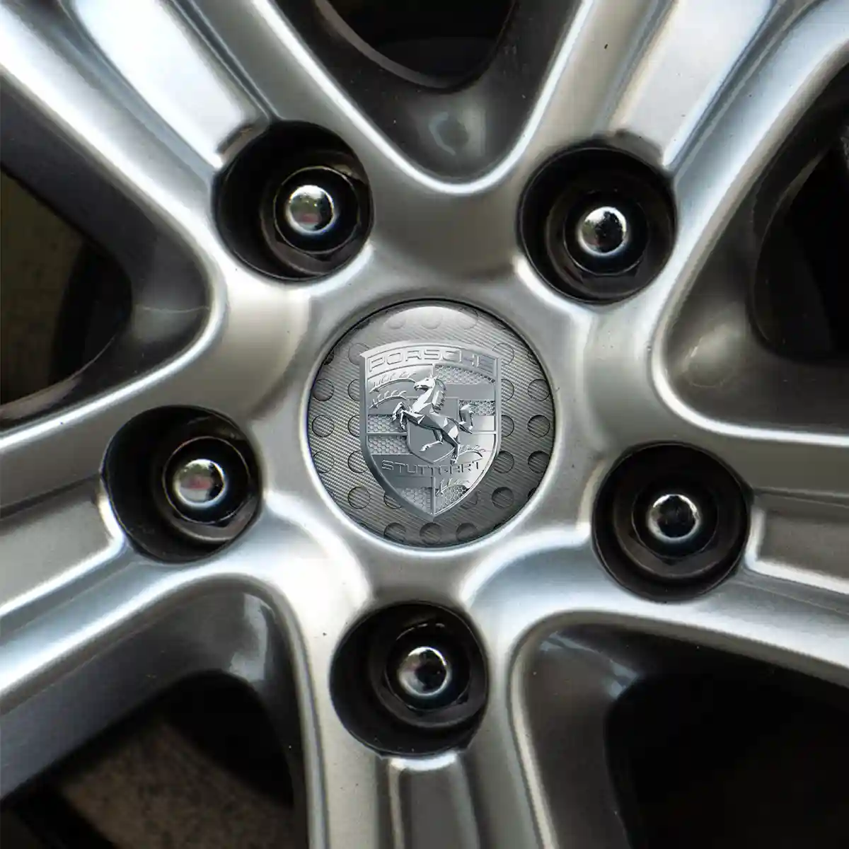 Porsche Badge Emblems Center Cap Exclusive Series