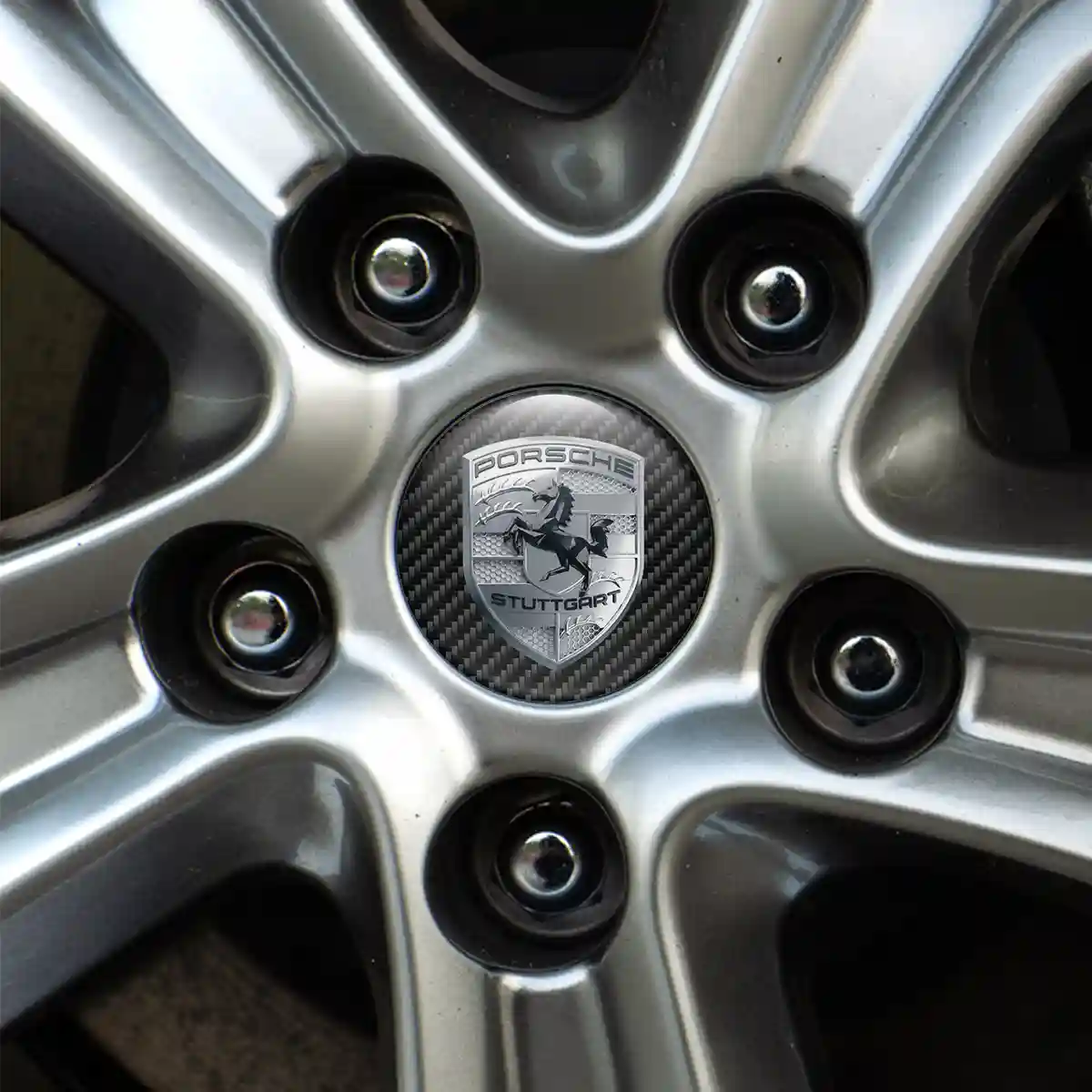 Porsche Domed Emblem Elite Finish