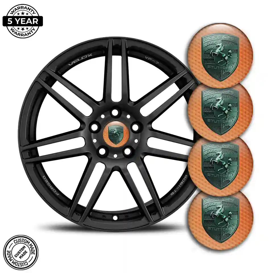 Porsche Domed Emblem Exclusive Series