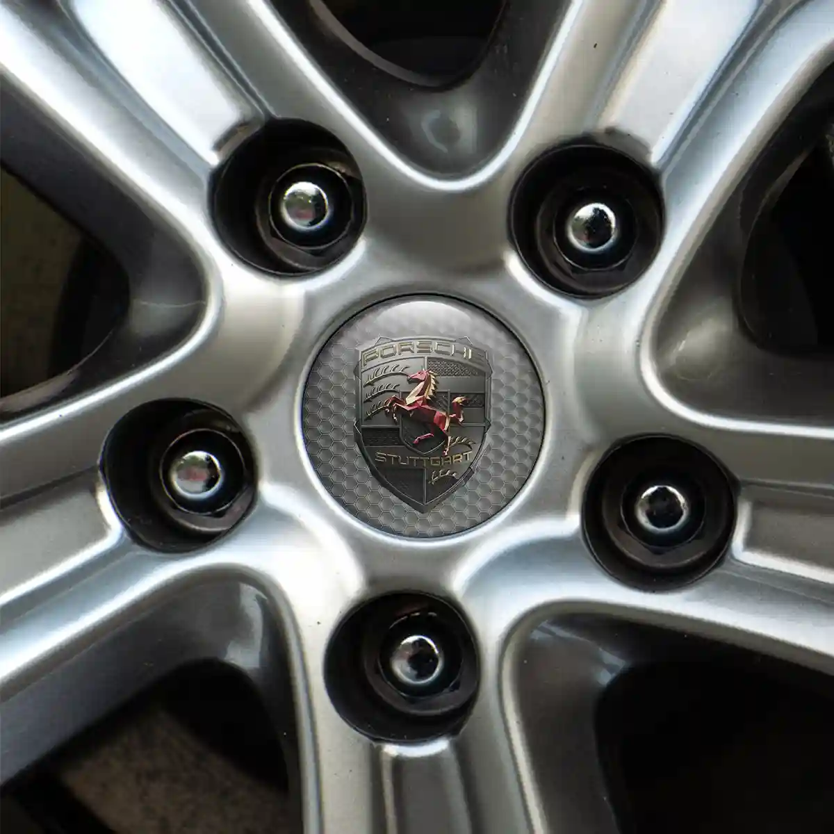 Porsche Domed Emblem Marked Edition