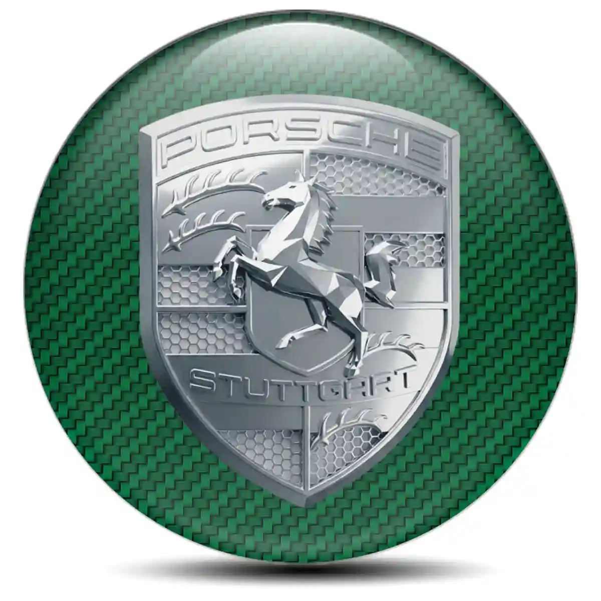 Porsche Domed Emblem Superior Craft