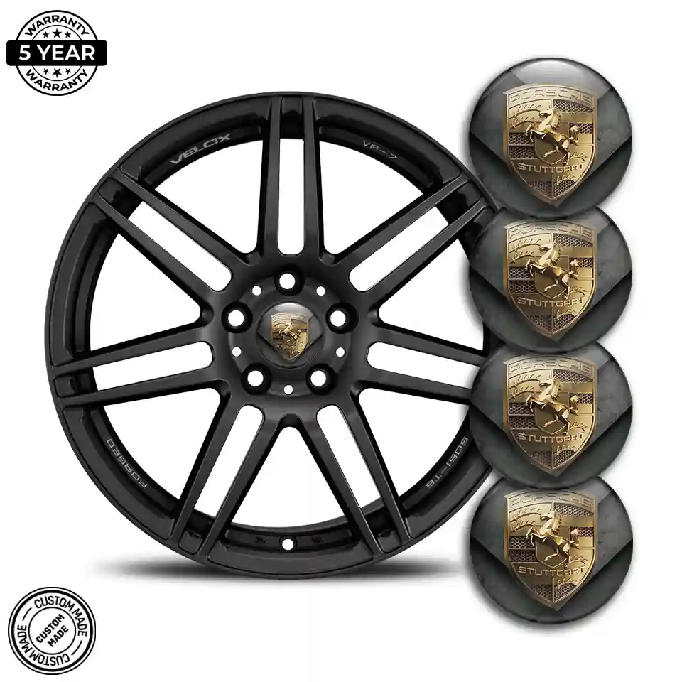 Porsche Domed Sticker Signature Edition