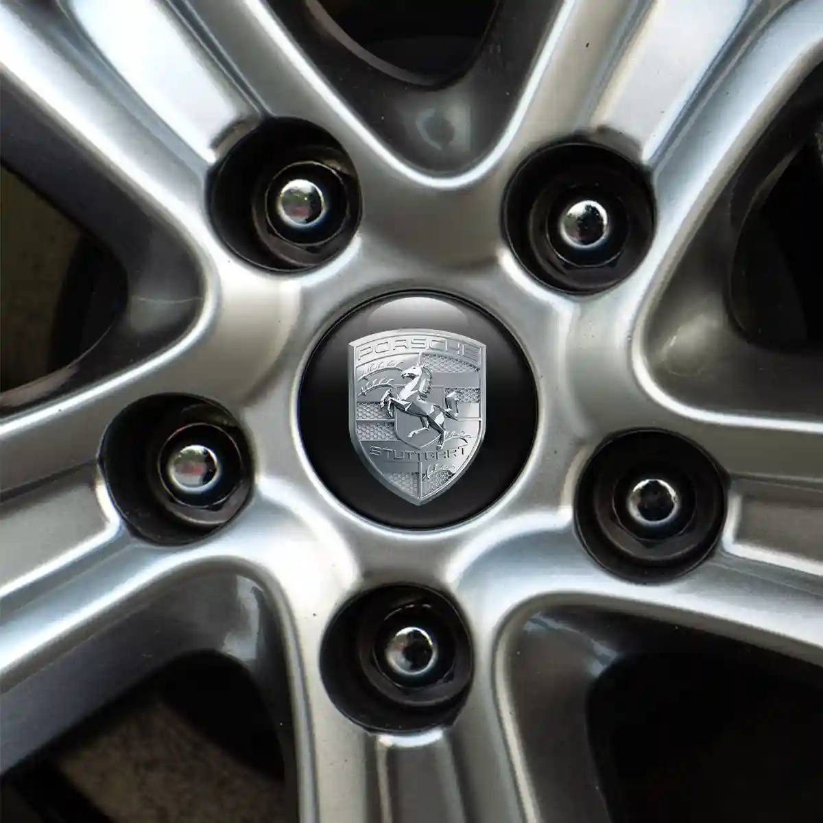 Porsche Domed Sticker Signature Grade