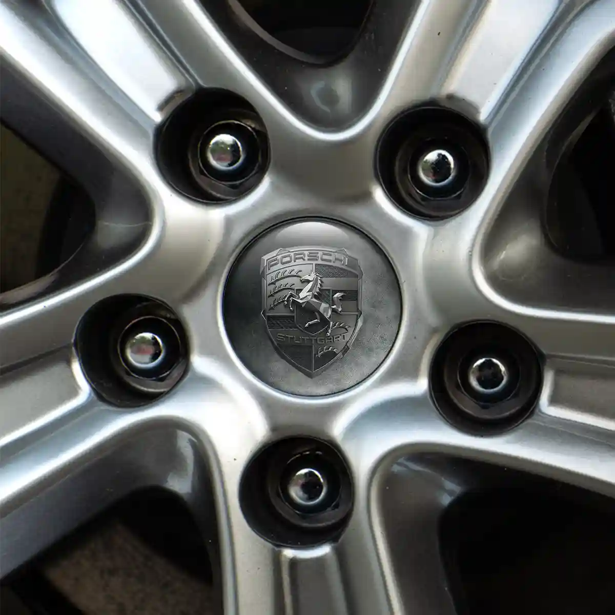 Porsche Domed Sticker Street Tuning