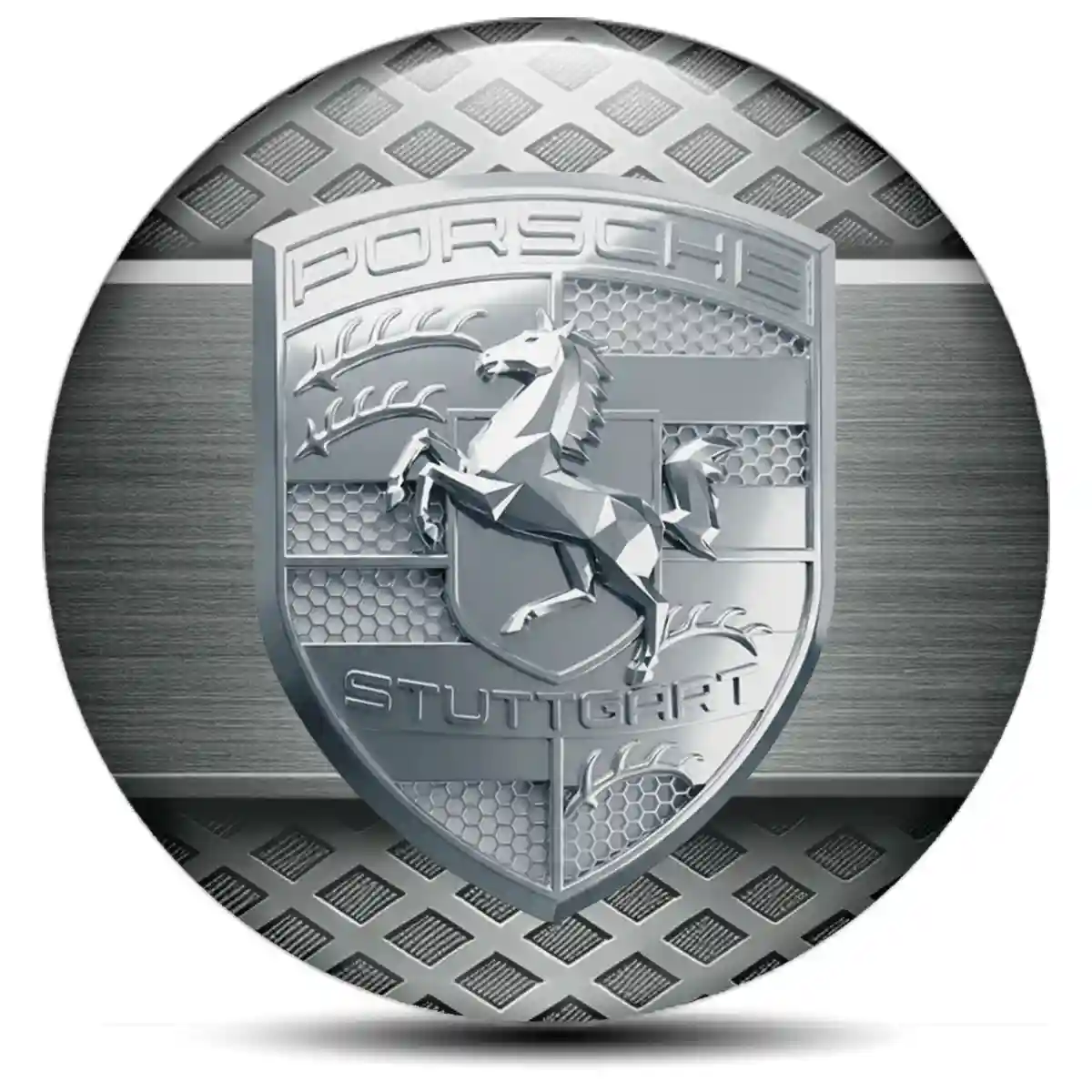Porsche Emblem Badge Elite Edition
