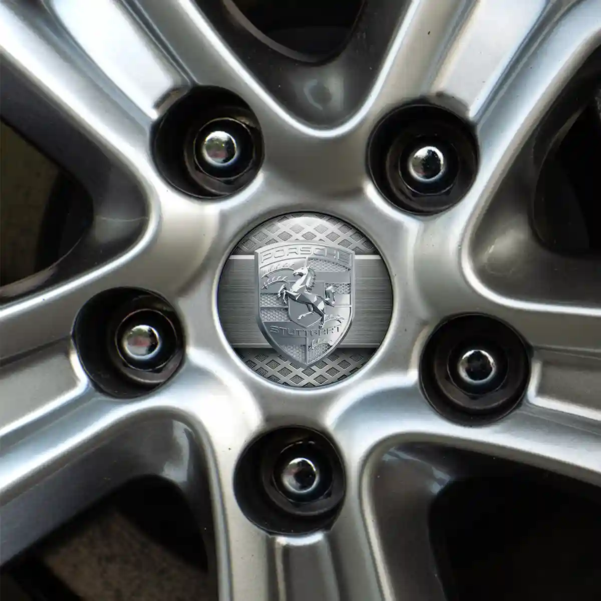 Porsche Emblem Badge Elite Edition
