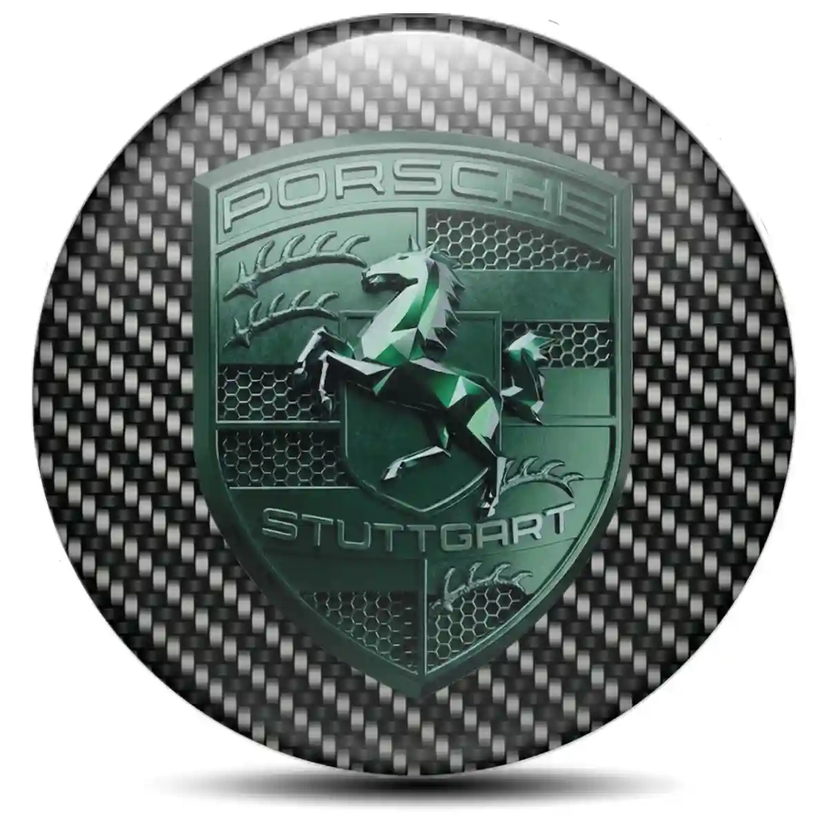 Porsche Emblem Badge Exclusive Series