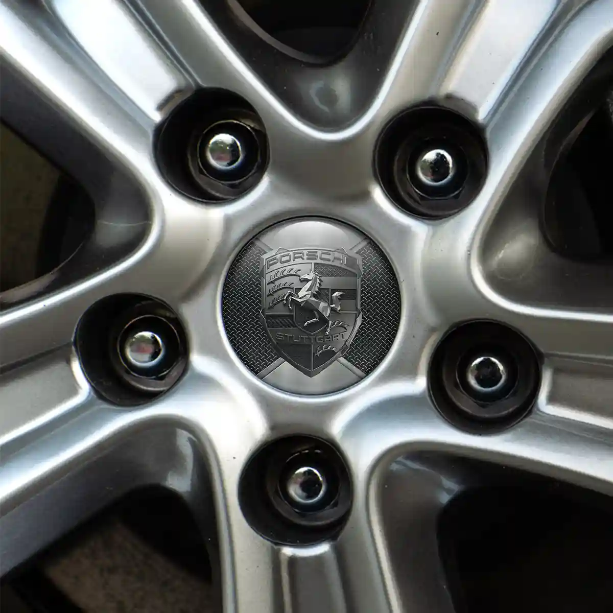 Porsche Emblem Badge Marked Edition