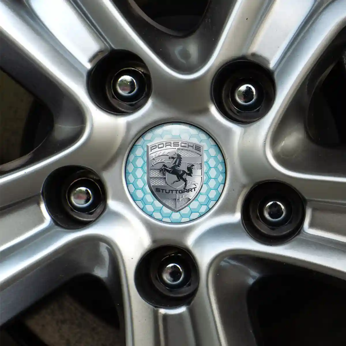Porsche Emblem Badge Superior Craft