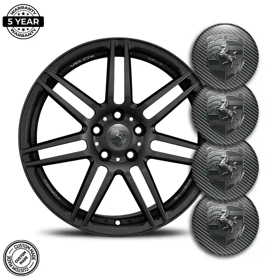 Porsche Emblem Center Hup Cap Elite Edition