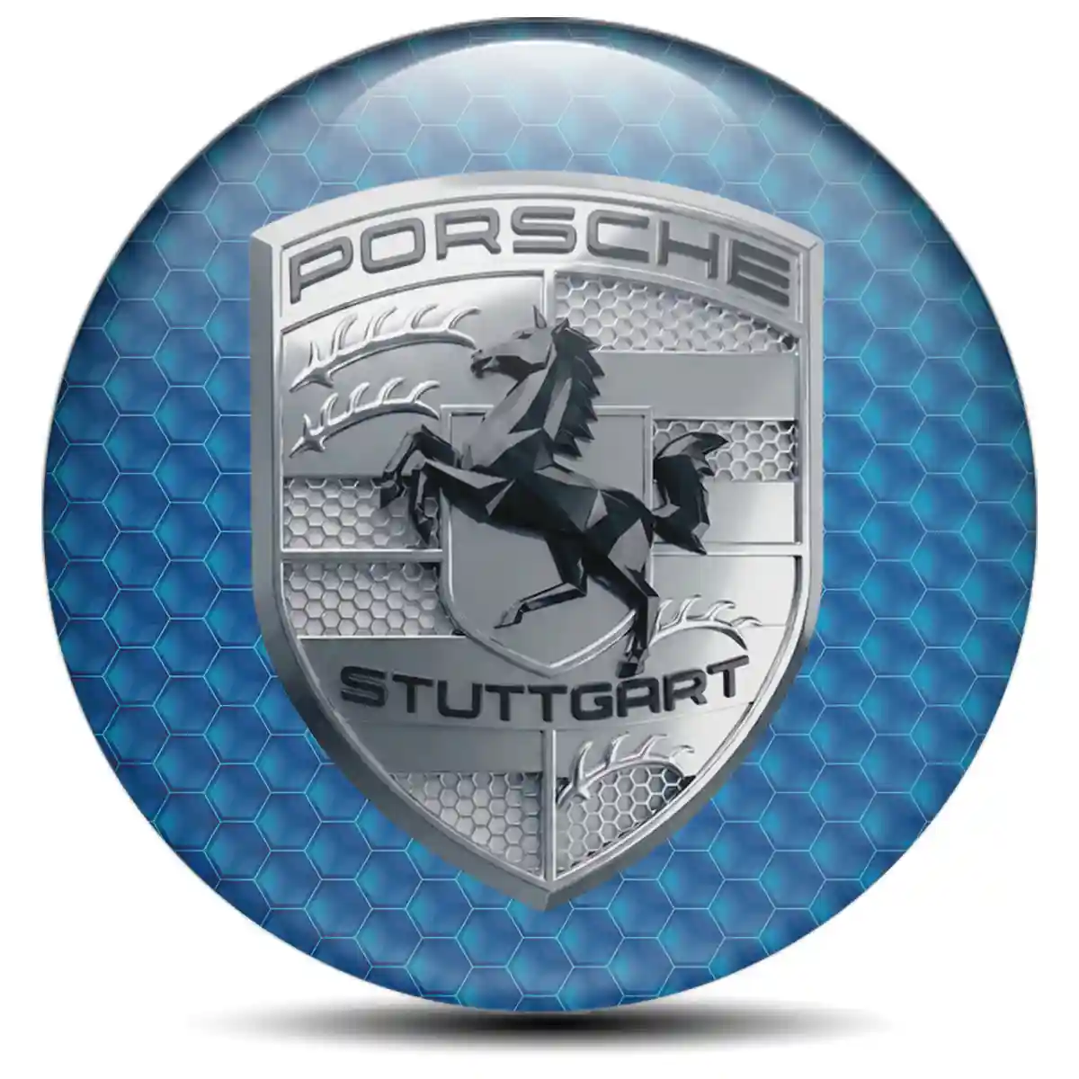 Porsche Emblem Center Hup Cap Exclusive Series