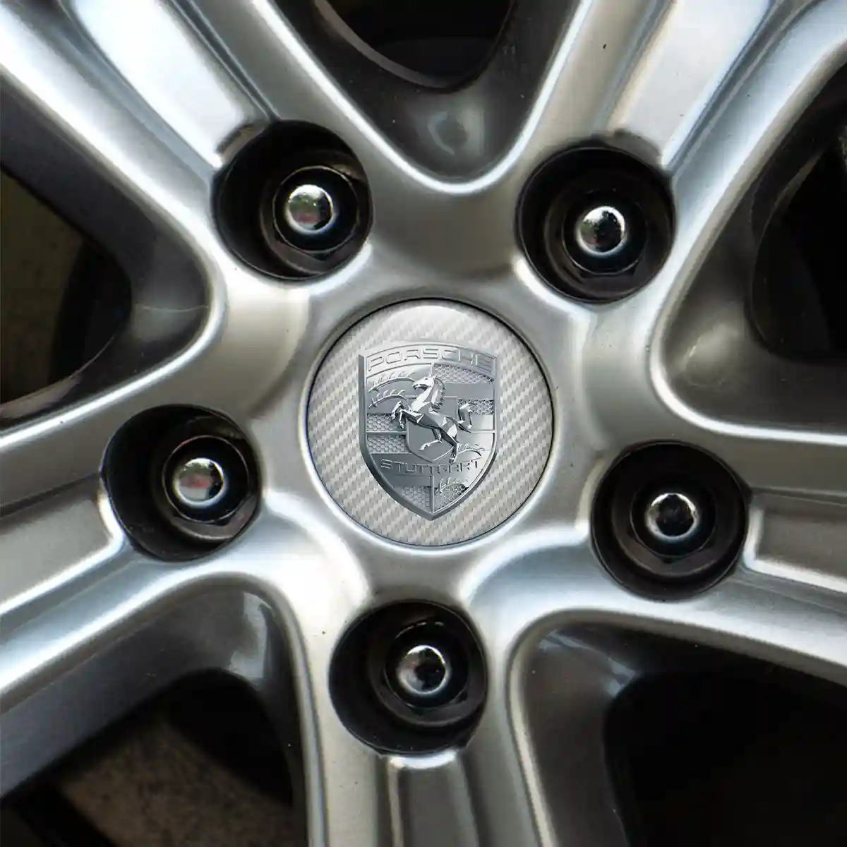Porsche Emblem Epoxy Self-Adhesive Elite Edition
