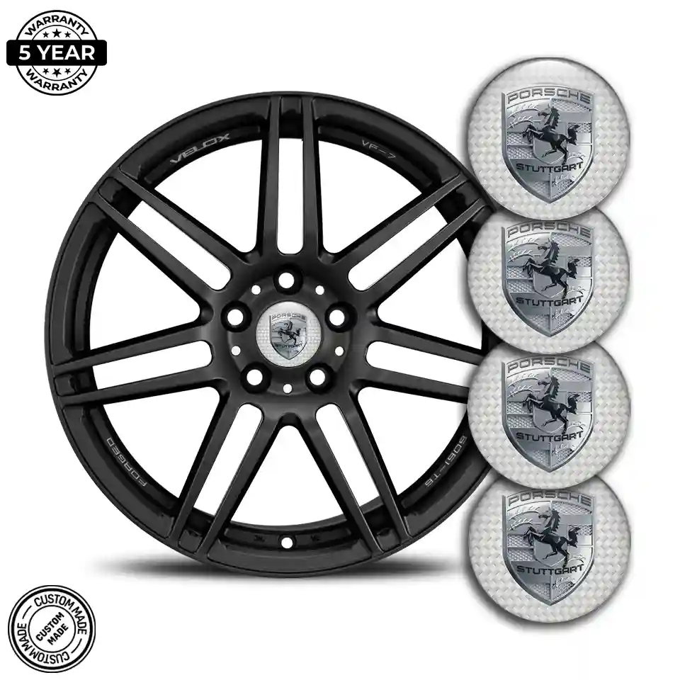 Porsche Emblem Wheel Center Caps Superior Craft