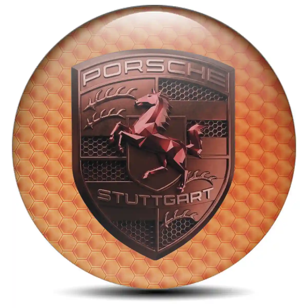 Porsche Epoxy Sticker Elite Finish
