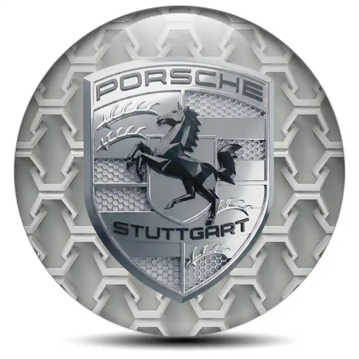 Porsche Epoxy Sticker Opulent Line