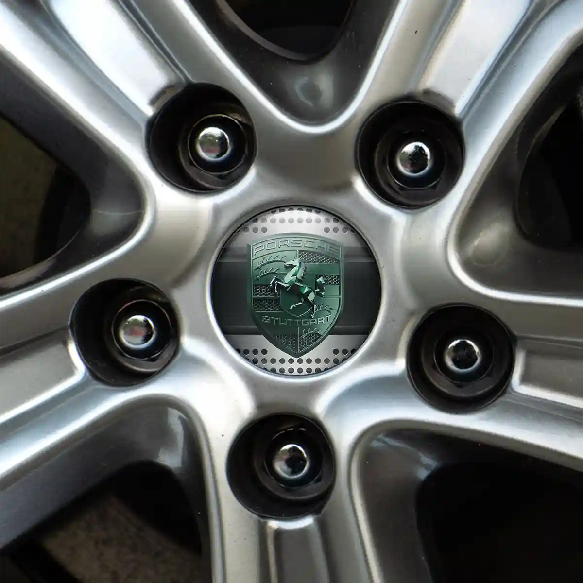 Porsche Epoxy Sticker Resin Luxe