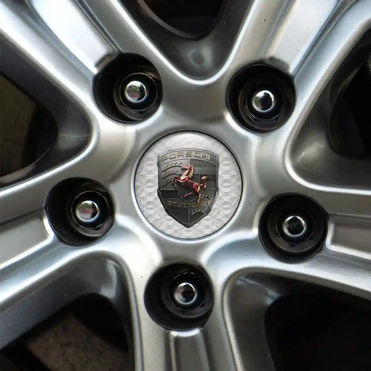 Porsche Epoxy Sticker Signature Grade