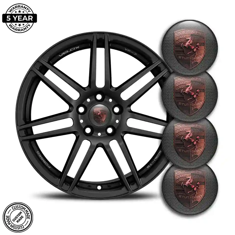 Porsche Logo Emblem Cabin Style