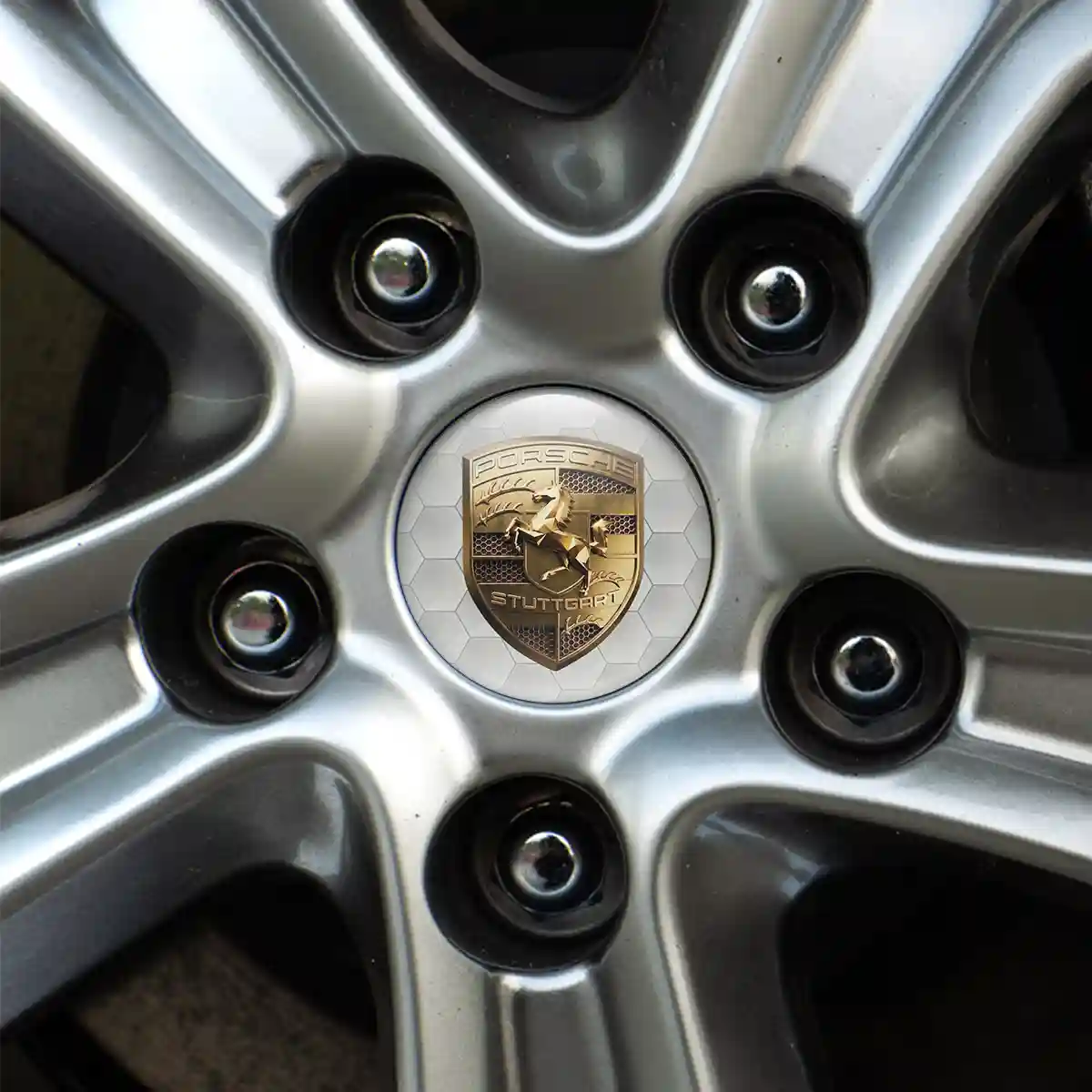 Porsche Logo Emblem Deluxe Edition