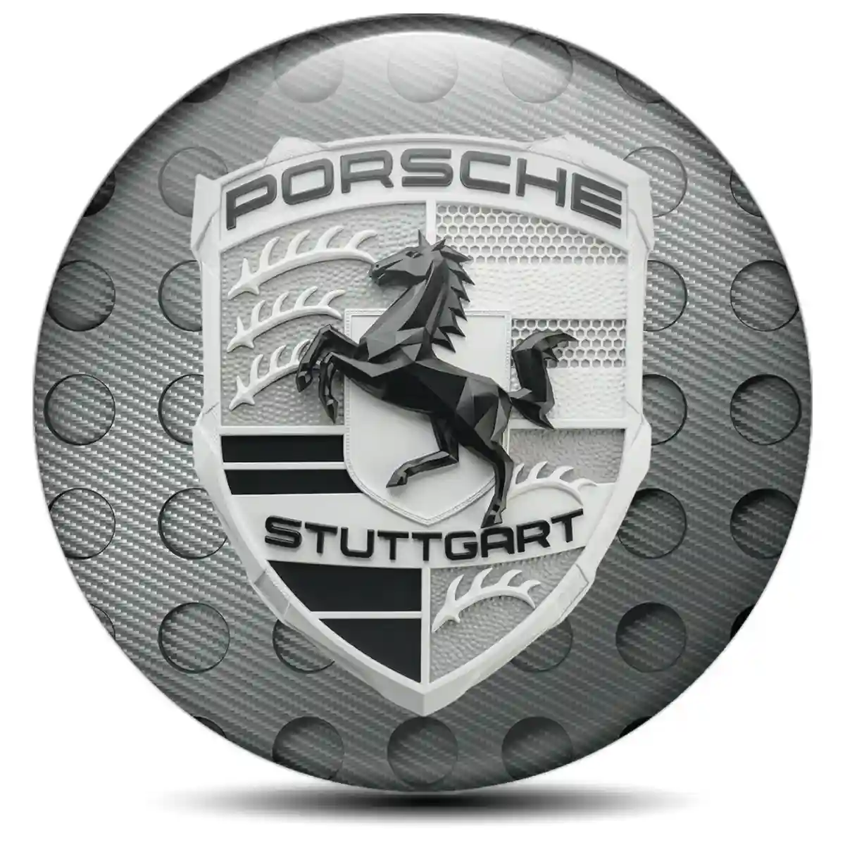 Porsche Logo Emblem Elite Edition