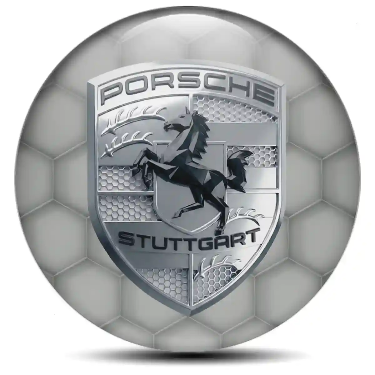 Porsche Logo Emblem Marked Edition