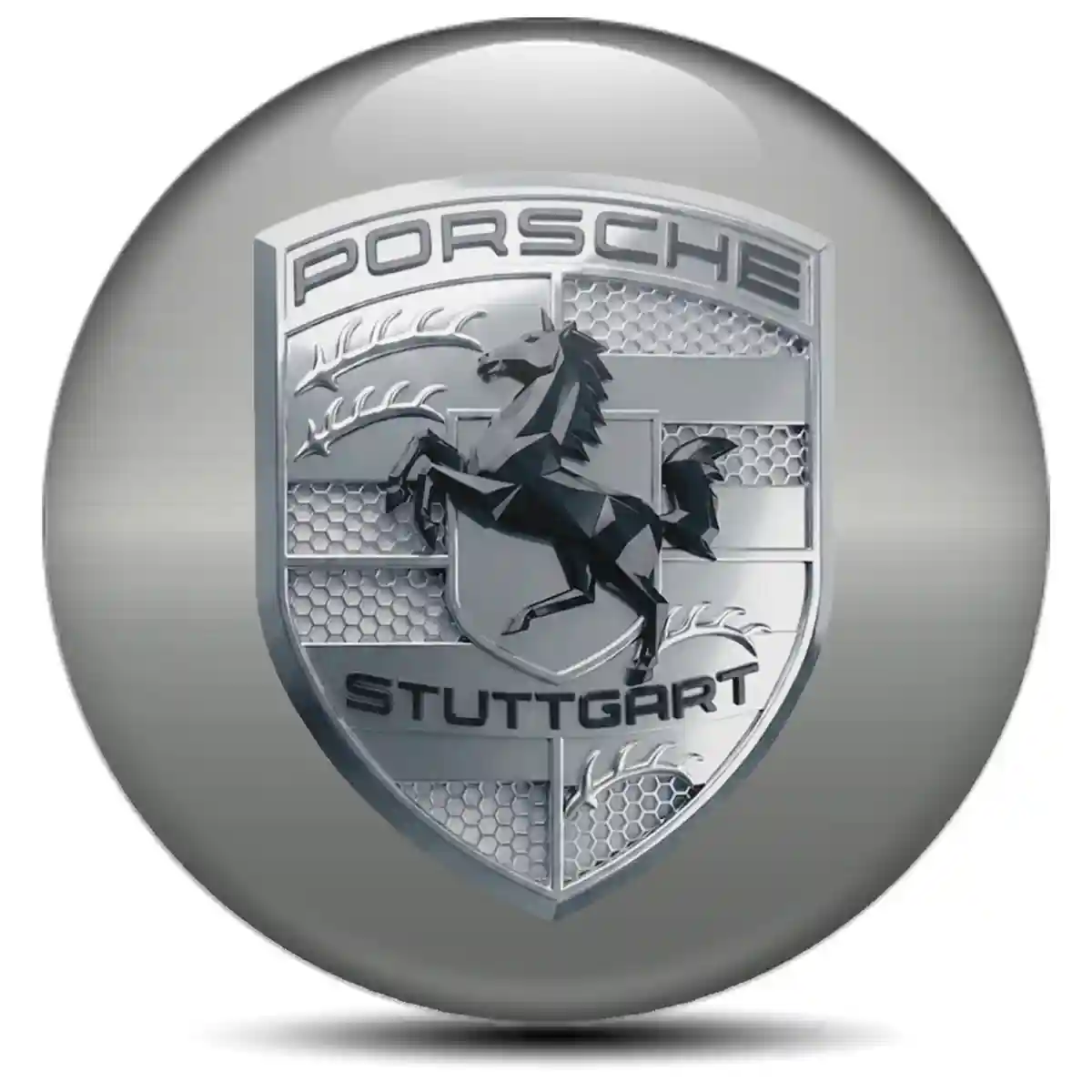 Porsche Logo Emblem Outer Style