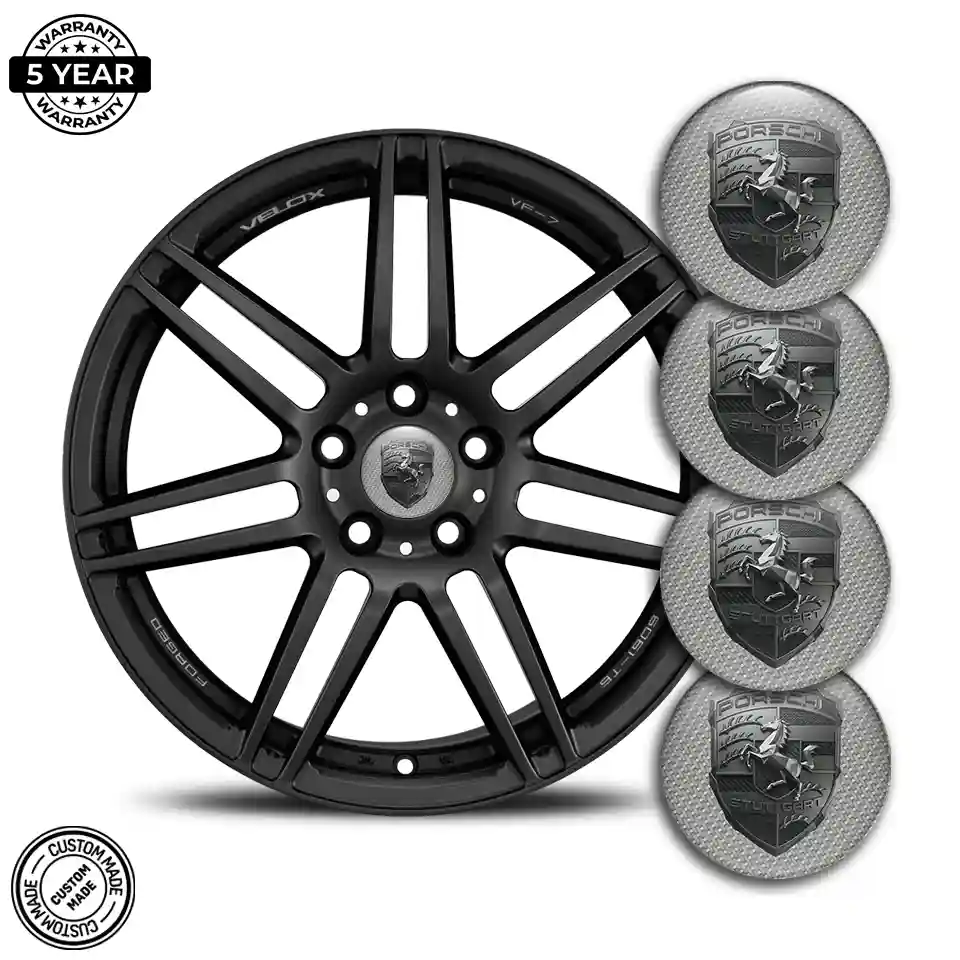 Porsche Logo Emblem Self-Adhesive Elite Edition