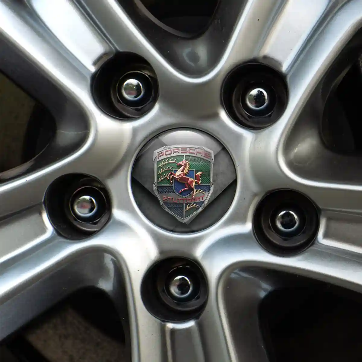 Porsche Logo Emblem Signature Edition