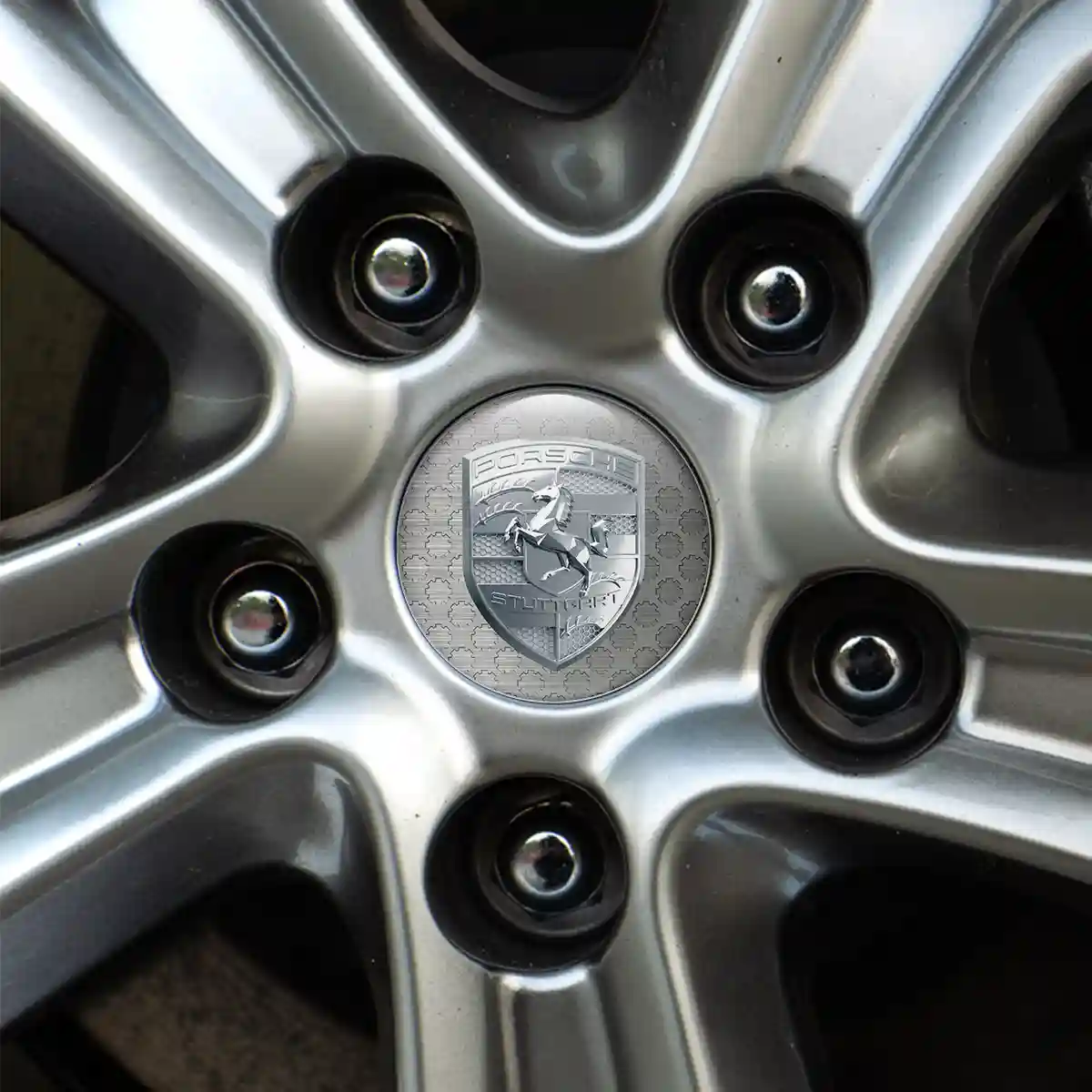 Porsche Logo Silicone Emblem Signature Edition