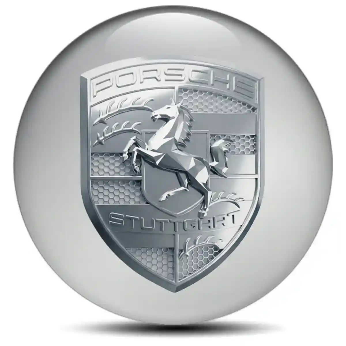 Porsche Logo Sticker Deluxe Edition