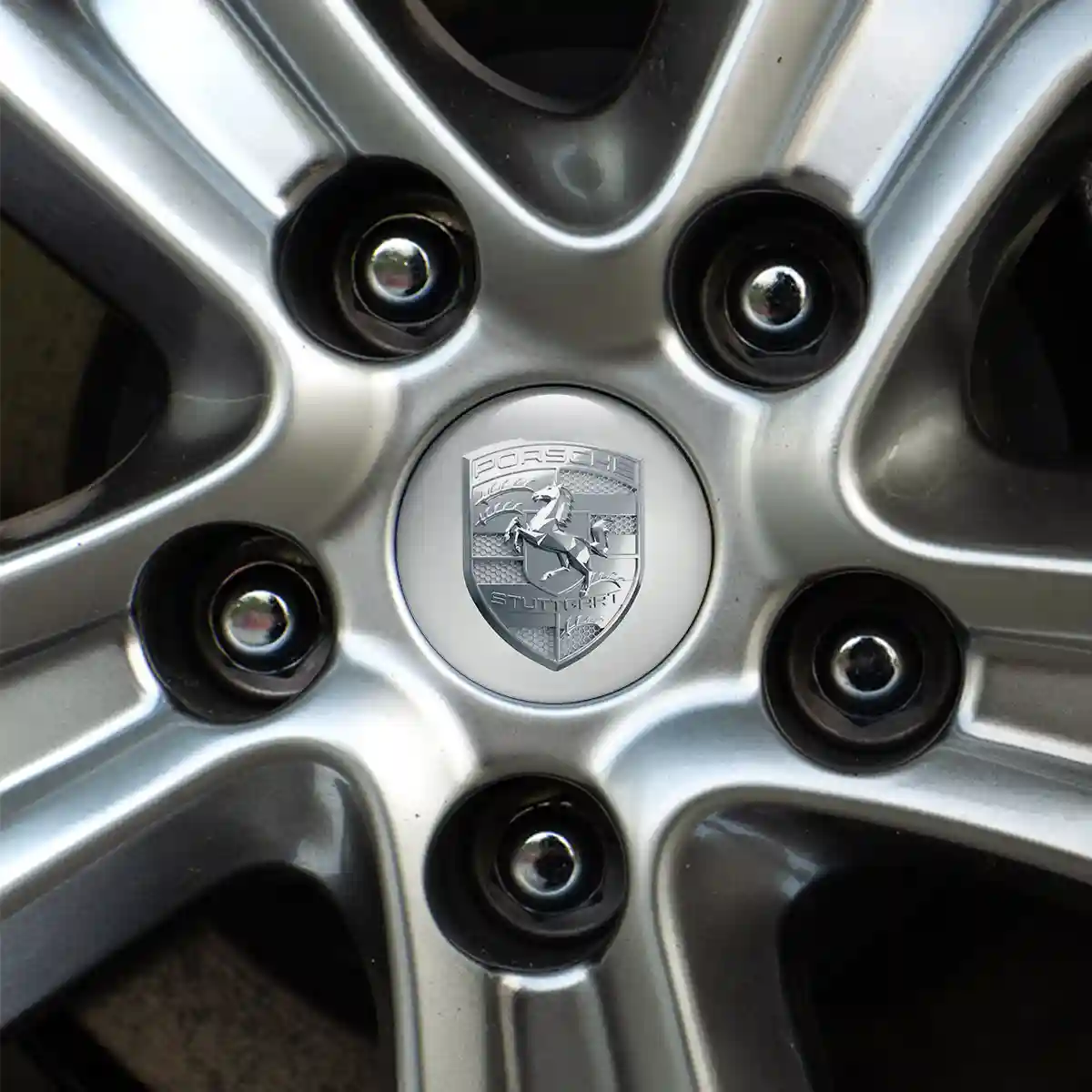 Porsche Logo Sticker Deluxe Edition