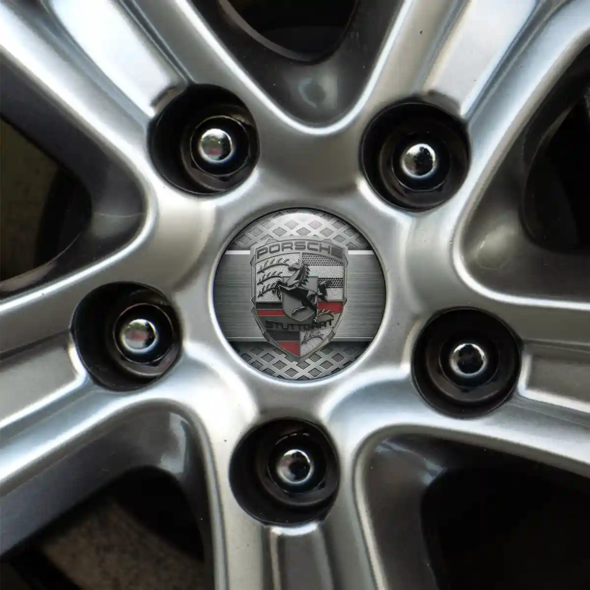 Porsche Logo Sticker Signature Edition