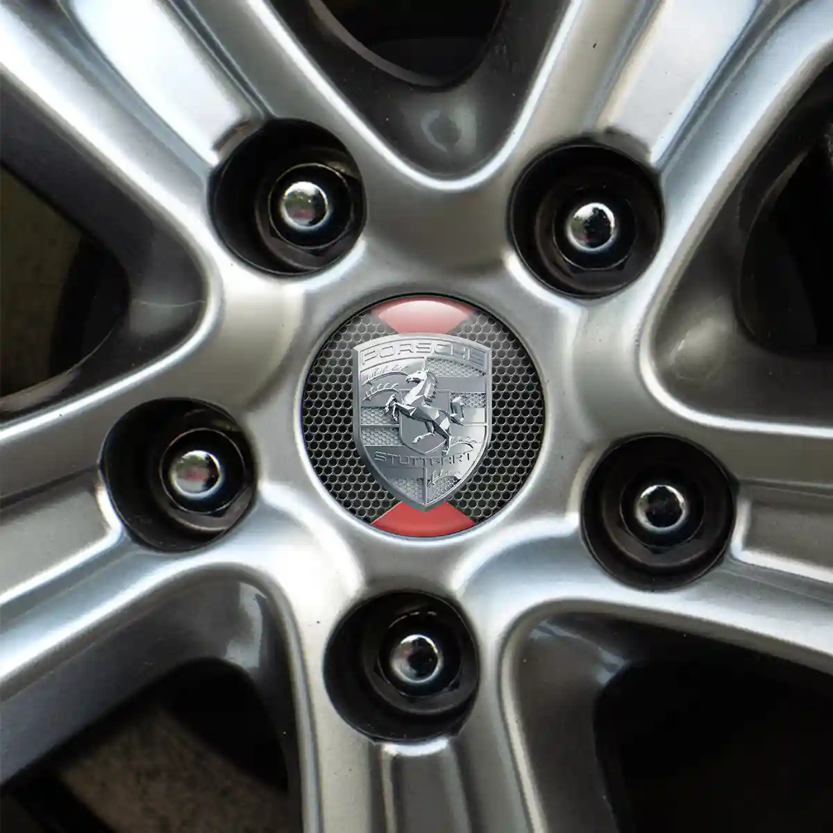 Porsche Logo Sticker Signature Grade