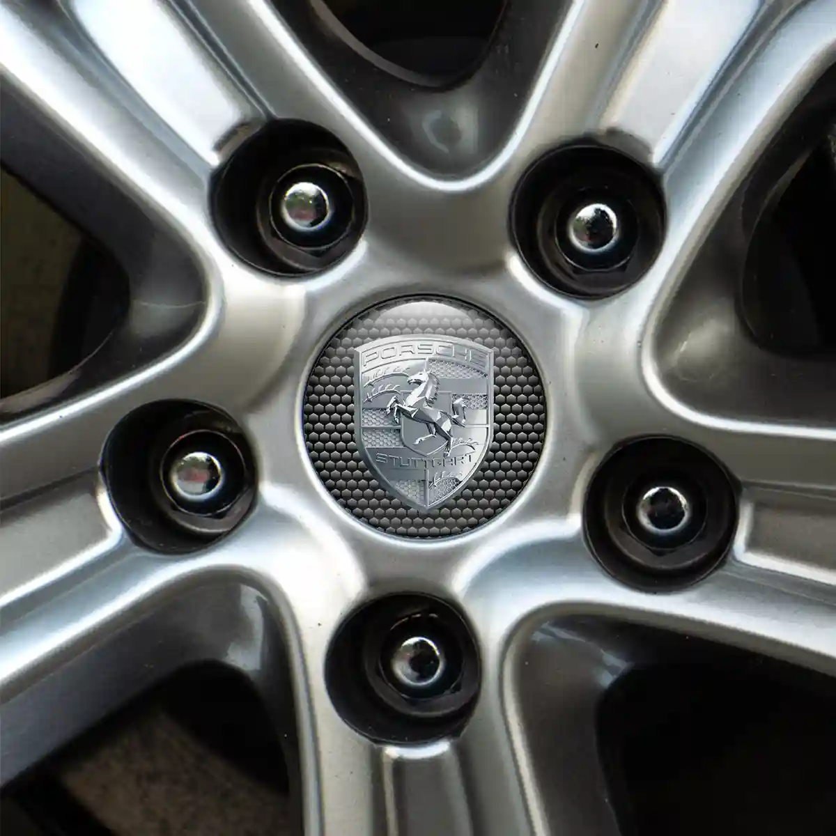 Porsche Silicone Emblem Deluxe Edition