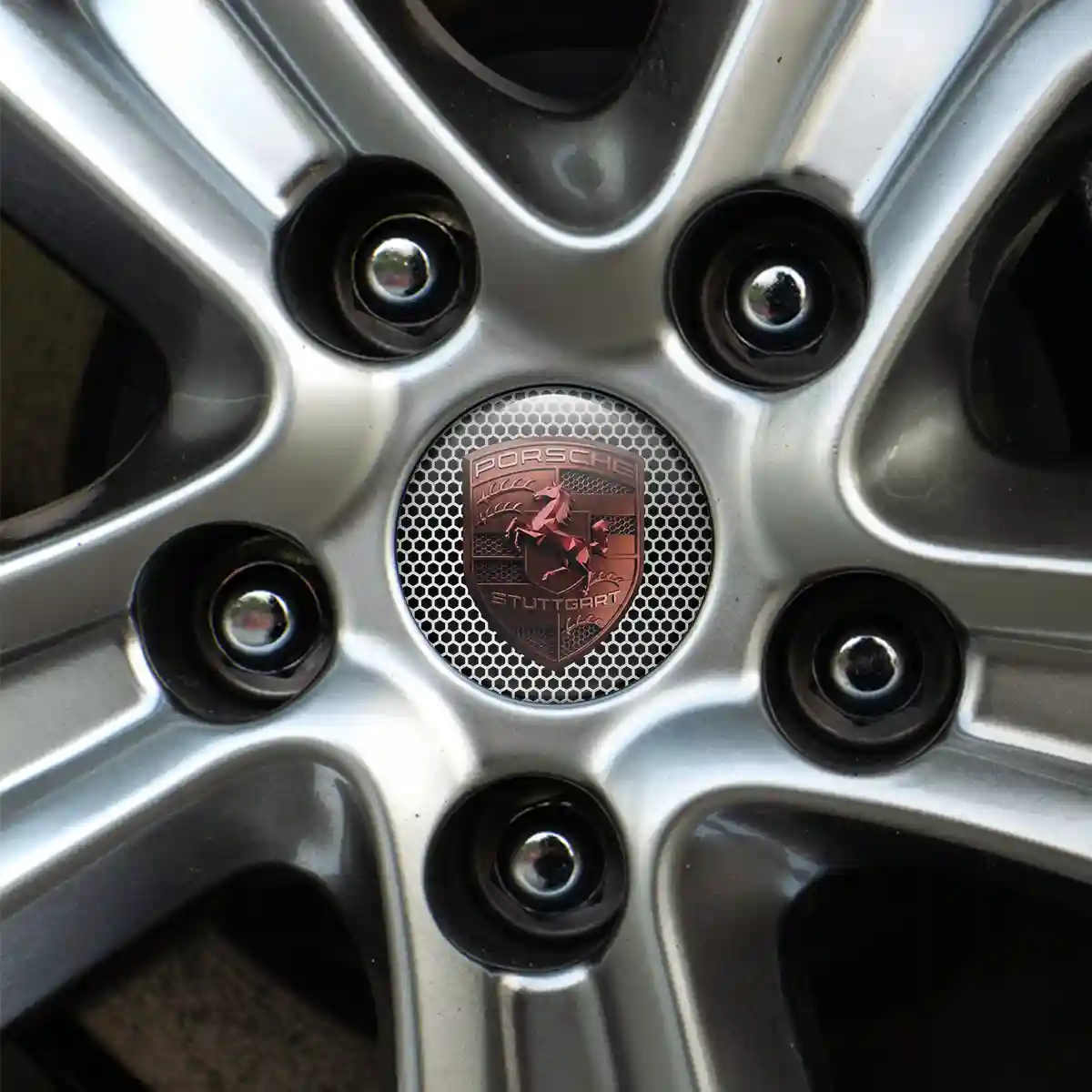 Porsche Silicone Emblem Elite Edition