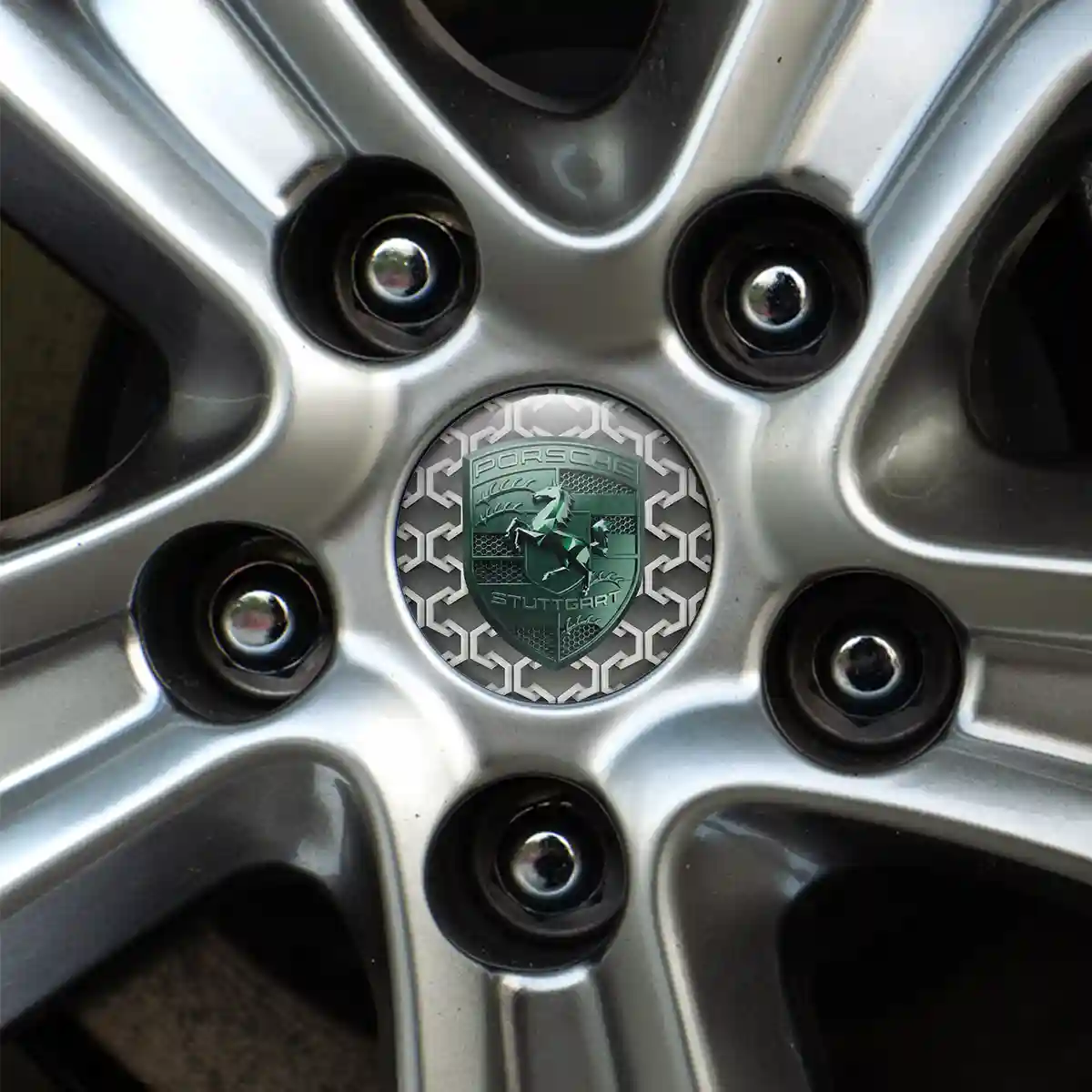Porsche Silicone Emblem Noble Edition