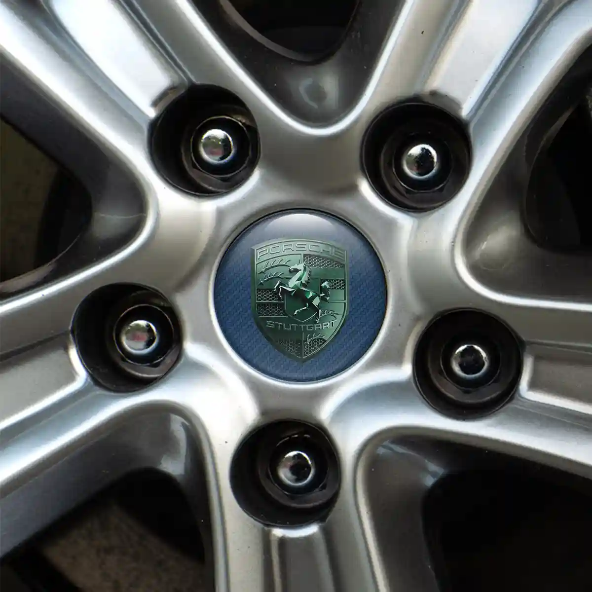 Porsche Silicone Emblem Refined Design