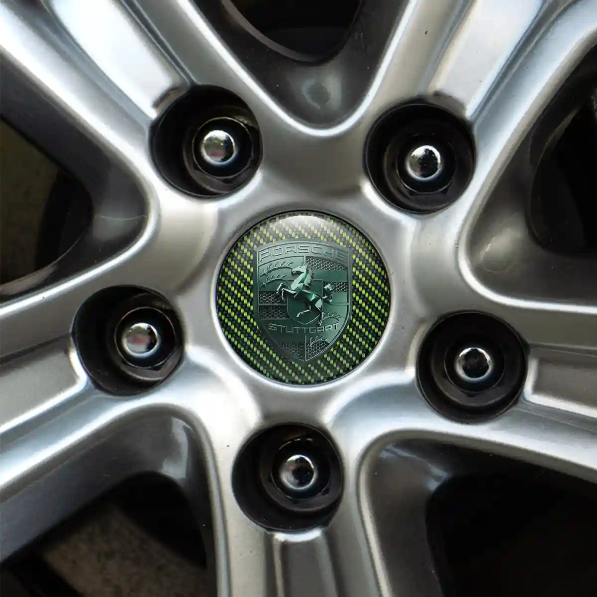 Porsche Silicone Emblem Superior Craft