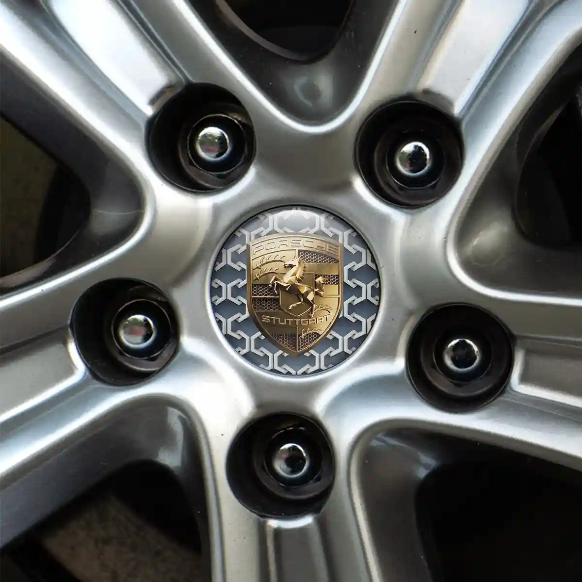 Porsche Silicone Sticker Deluxe Edition
