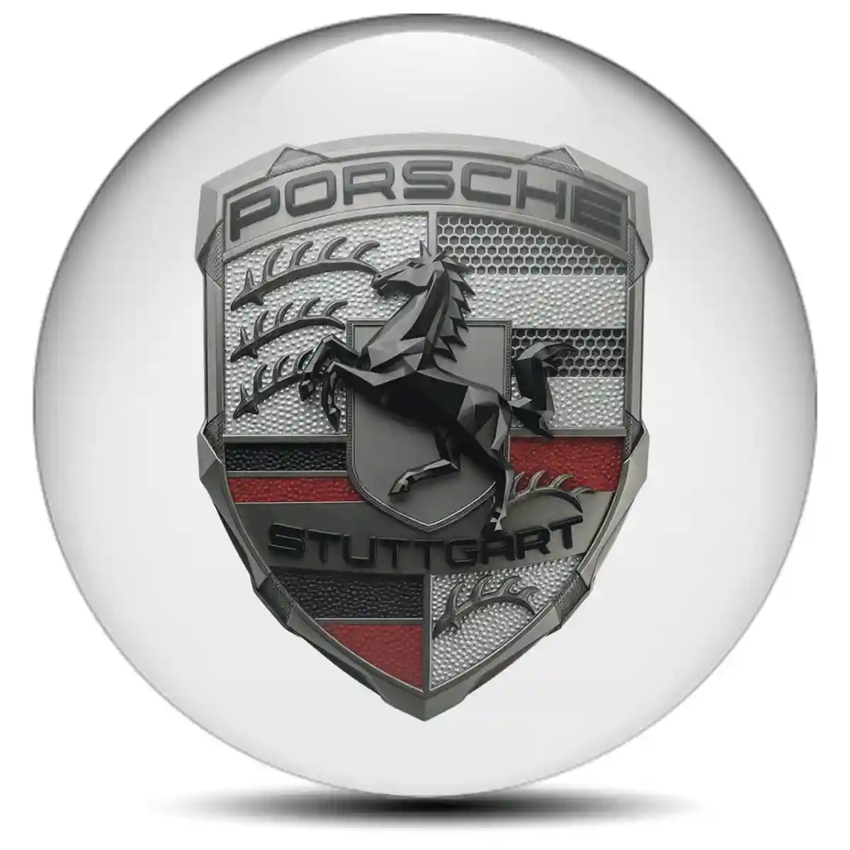 Porsche Silicone Sticker Elite Edition