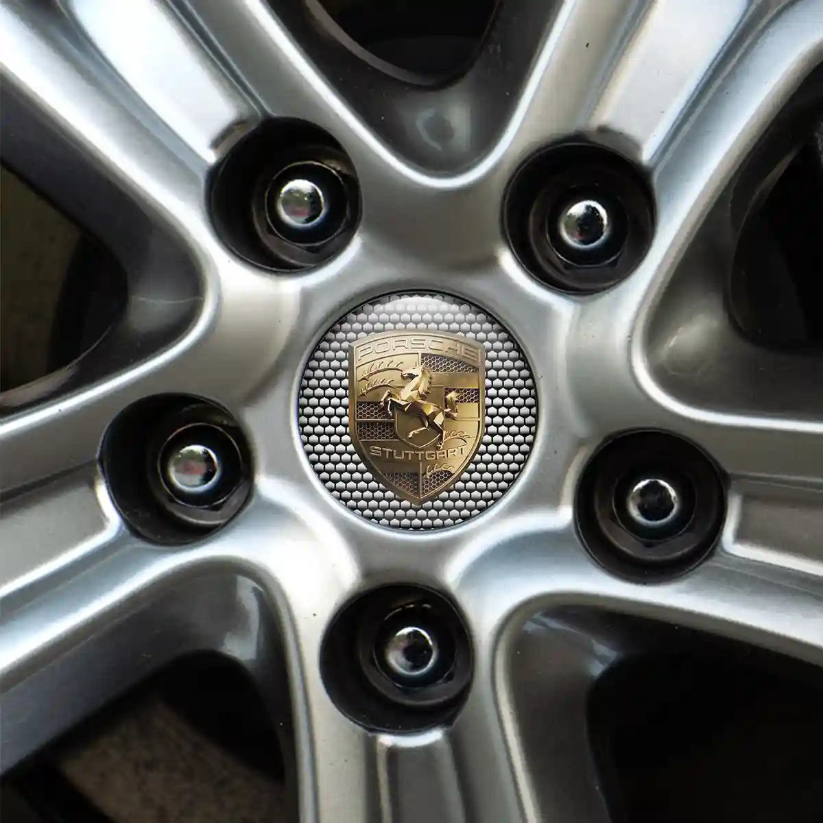 Porsche Silicone Sticker Elite Finish