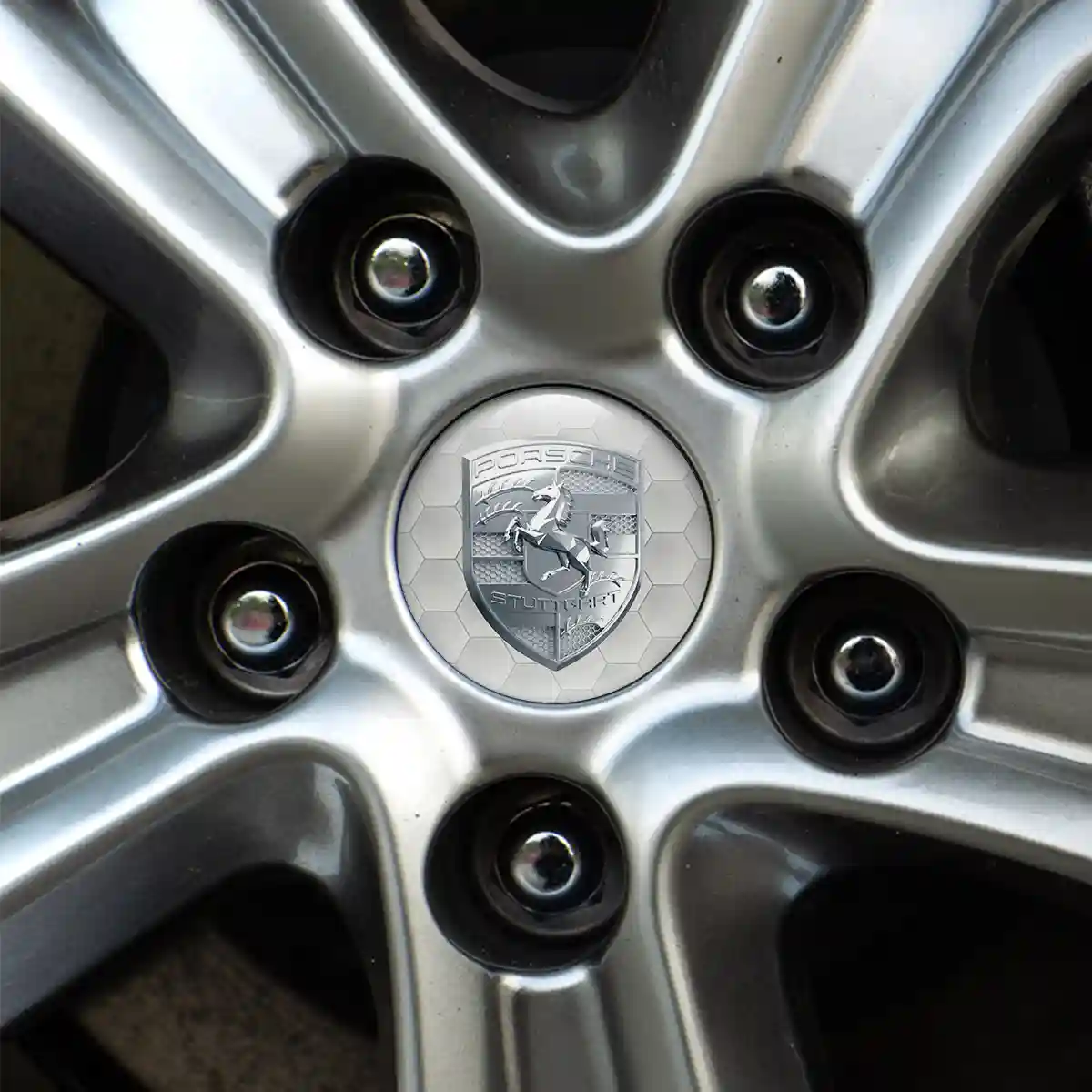 Porsche Silicone Sticker Marked Edition