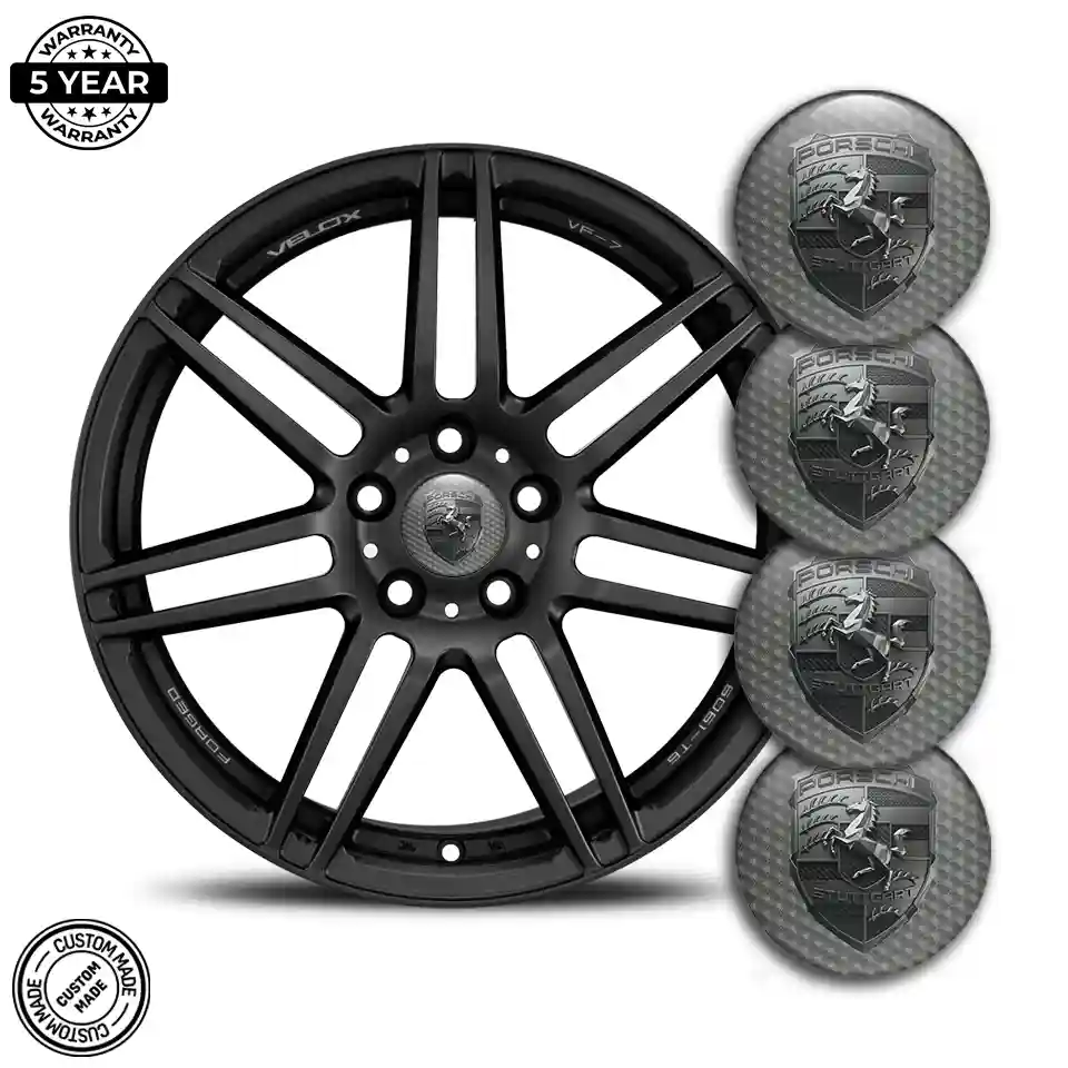Porsche Silicone Sticker Opulent Line