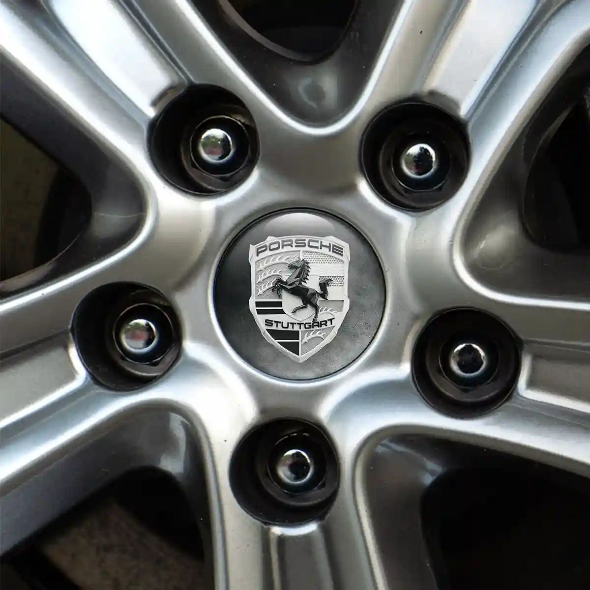Porsche Silicone Sticker Outer Style